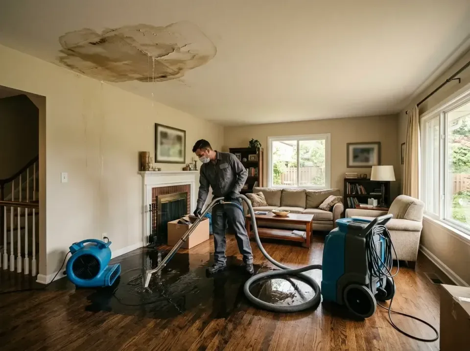 attic-pipe-burst-ceiling-drip-008 — frequently asked questions, Water Damage Restoration & Carpet Care in Huguley, AL